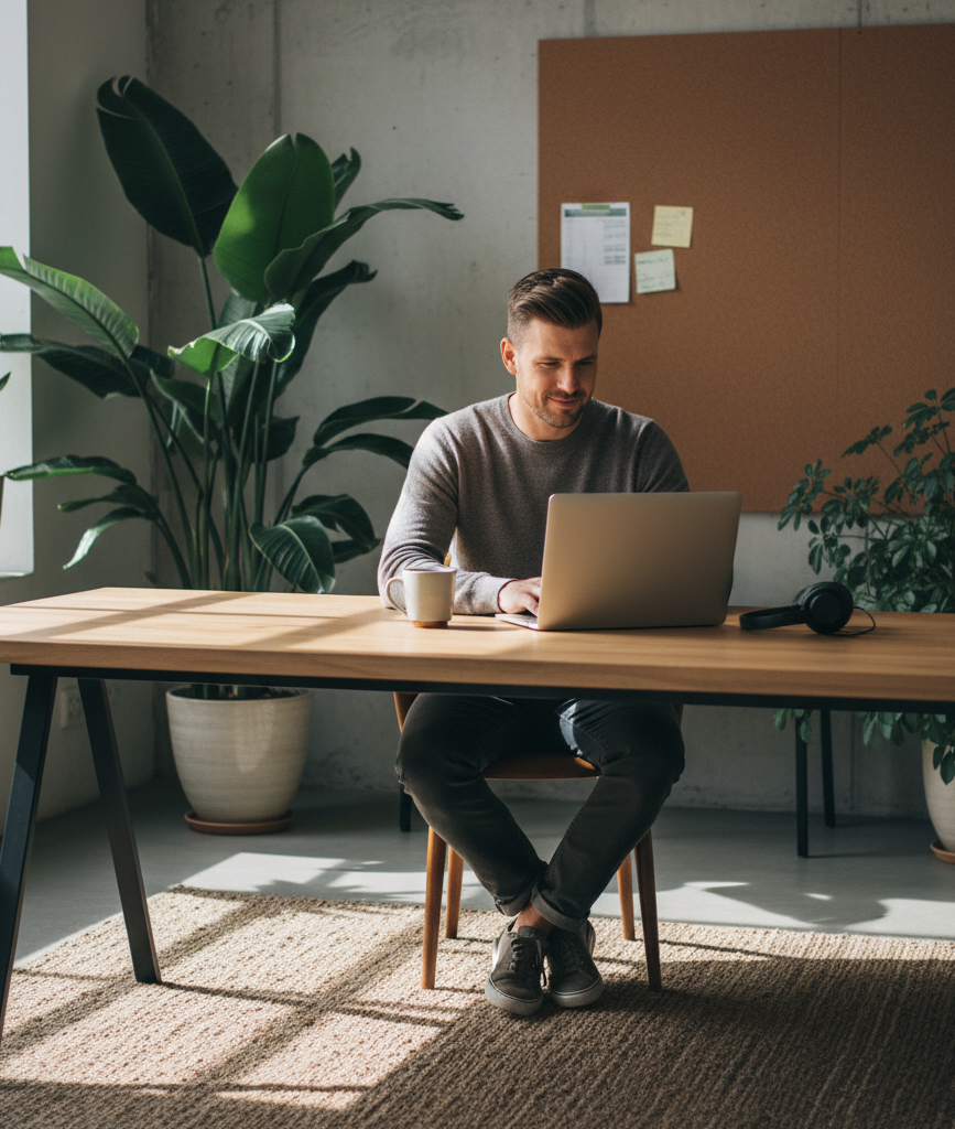 Modern kantoor met focus op innovatie